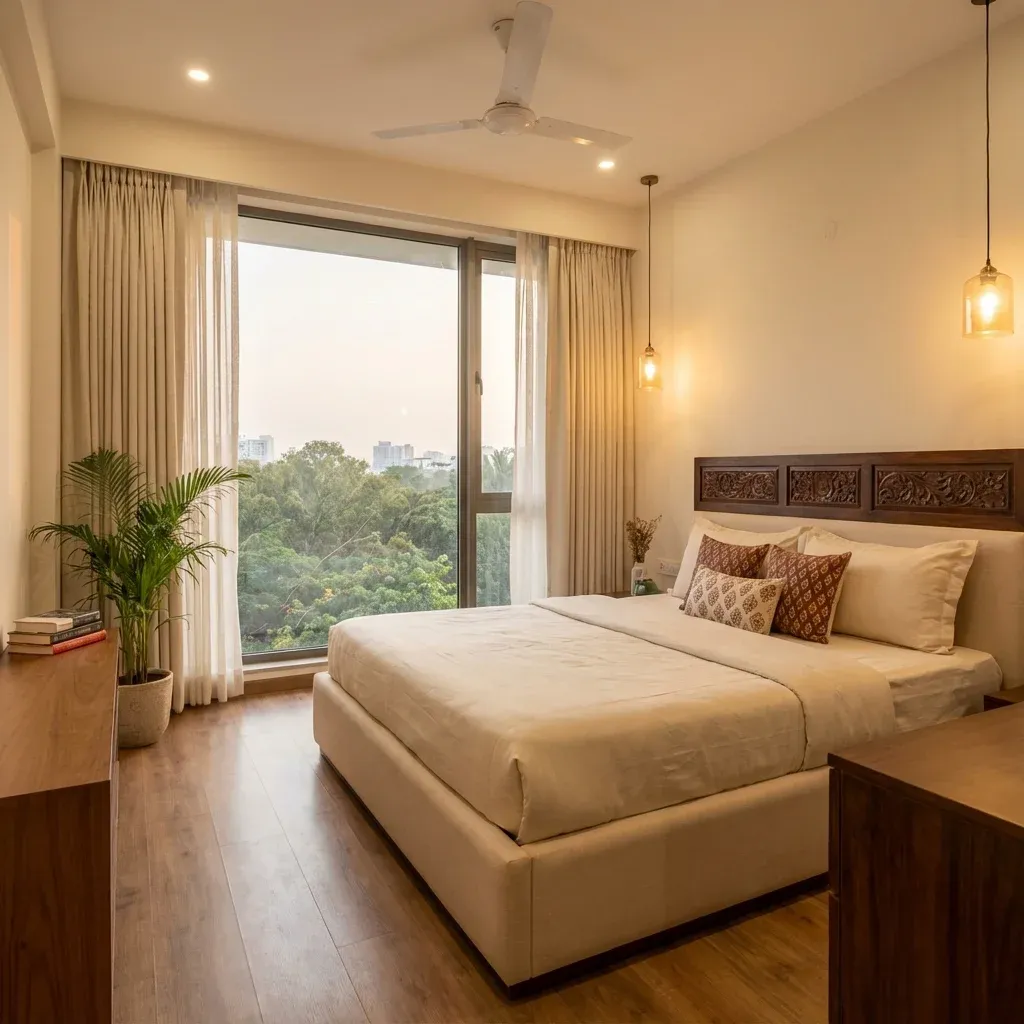 Master Bedroom Interior Design Bengaluru