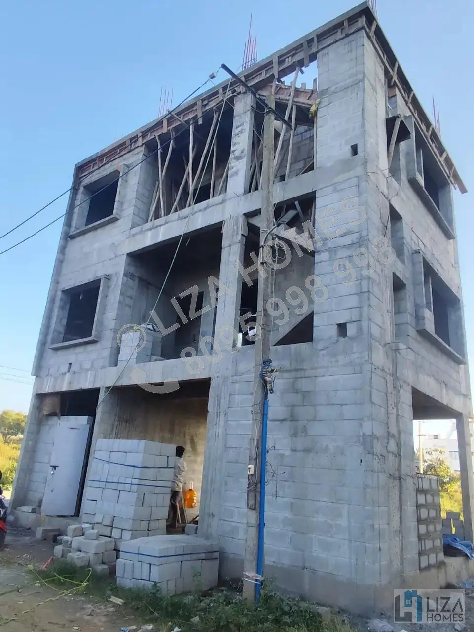 G+2 Villa Construction for Ms. Latha